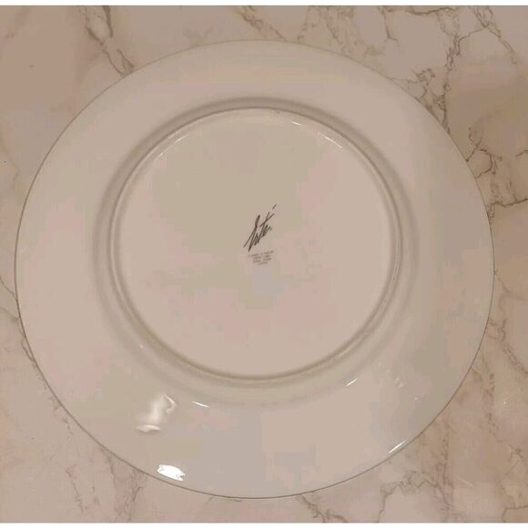 Erte 12" 1985 Flames D'Amour Art Deco Plate, Charger Bone China A3053 Gold Trim - Picture 8 of 8